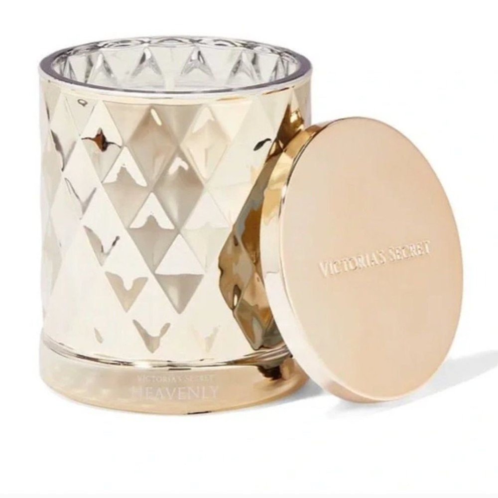 Victoria's Secret Heavenly Angel Perfume Eau de Parfum Scent Large Glass Candle